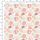 Tissu - Douceurs et messages d'amour