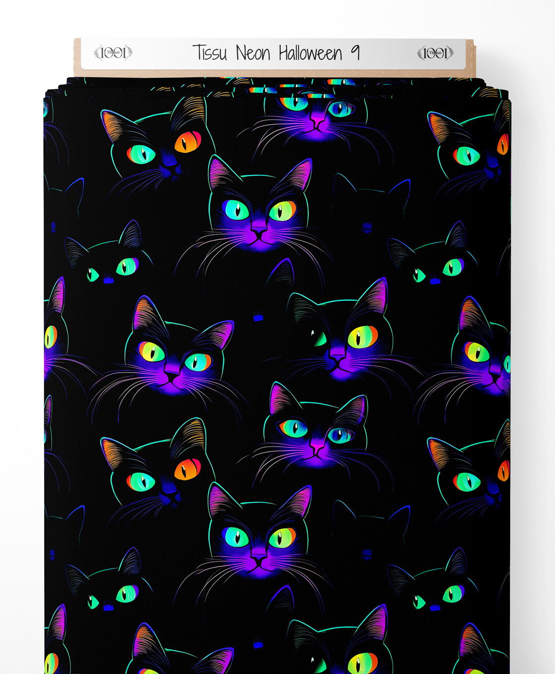 Tissu - Neon Halloween 9