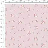 Tissu - Roses et petites fleurs claires
