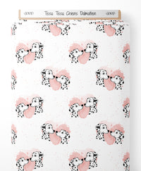 Tissu - Tissu Chiens Dalmatien