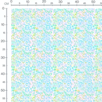 Tissu - leopard tie and dye