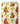 Tissu - Ours bruns et poires blanches