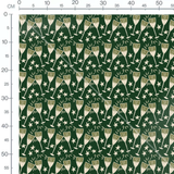 Tissu - Flûtes et étoiles festives