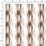Tissu - imprime abstrait marron floute