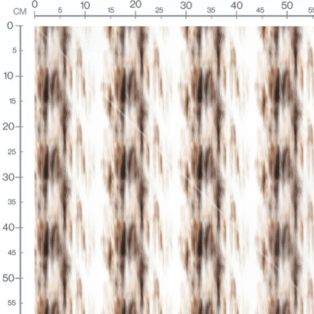 Tissu - imprime abstrait marron floute