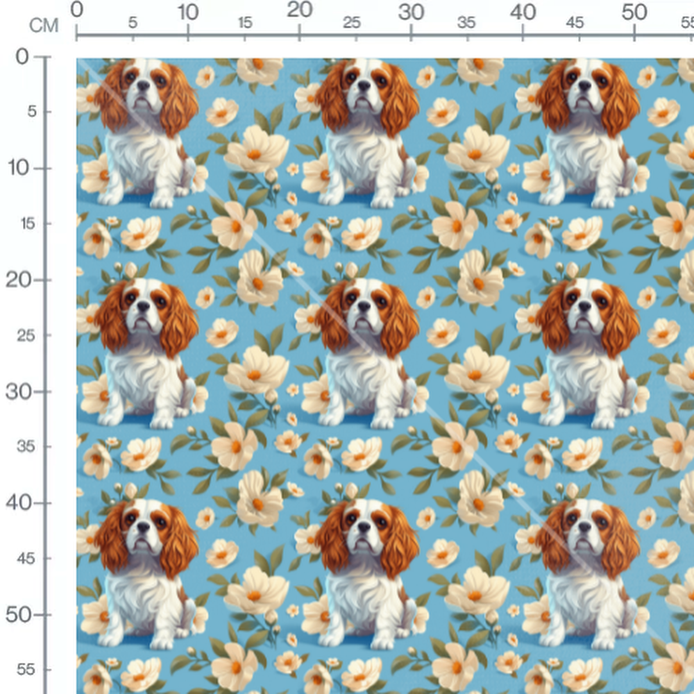 Tissu - King charles 11