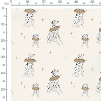 Tissu - dalmatien elegant beige