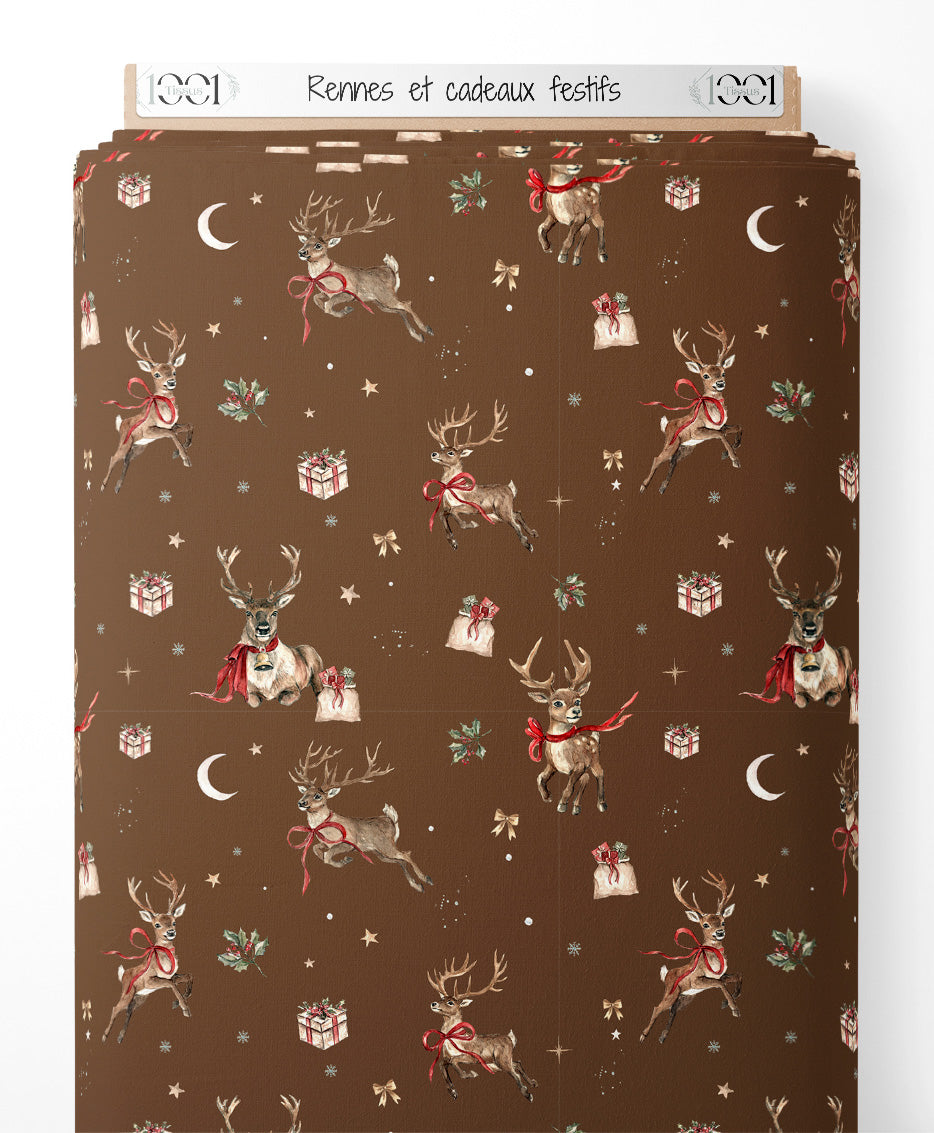 Tissu - Rennes et cadeaux festifs