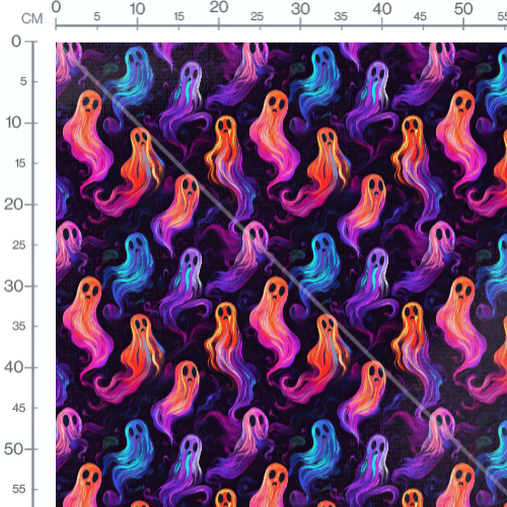 Tissu - Neon Halloween 7