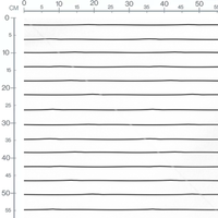Tissu - Lignes noires sur blanc