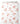 Tissu - Bourgeons roses sur fond blanc