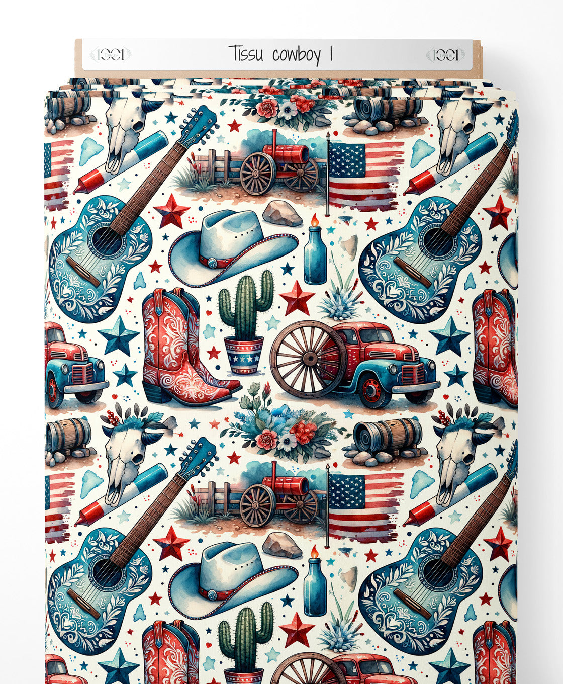 Tissu - cowboy 1