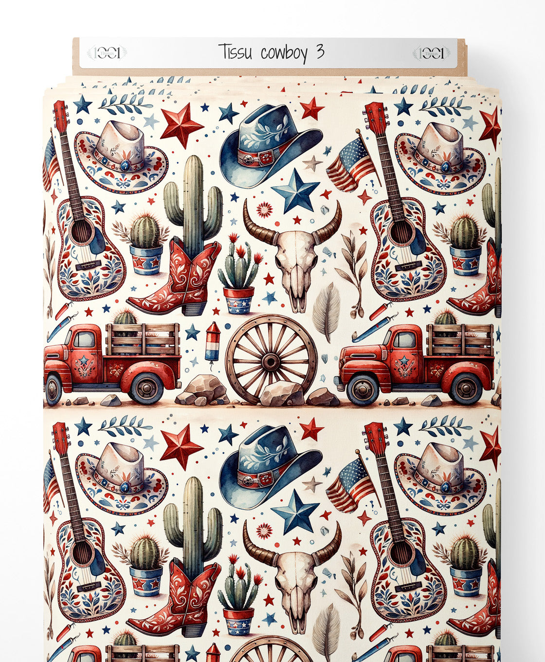 Tissu - cowboy 3