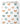 Tissu - Papillons bleus et oranges