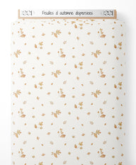Tissu - Feuilles d'automne dispersées
