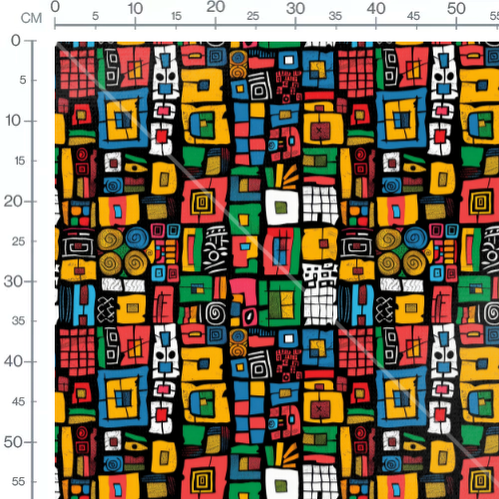 Tissu - africain vintage