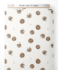 Tissu - Biscuits variés et croqués