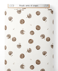 Tissu - Biscuits variés et croqués