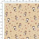 Tissu - Glands et champignons variés