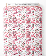 Tissu - Tissu Infirmiere Rose