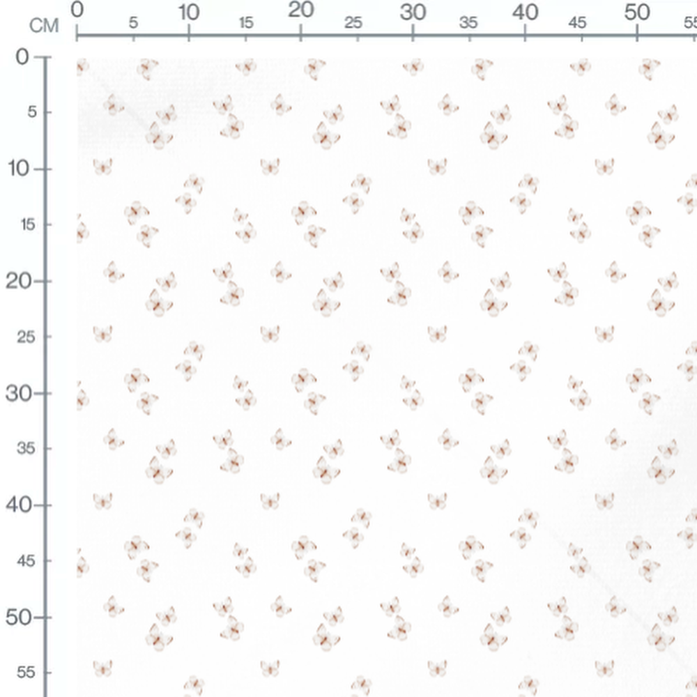 Tissu - Papillons légers et aériens