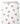 Tissu - Oursons blancs et pois roses