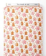 Tissu - biscuits de noel