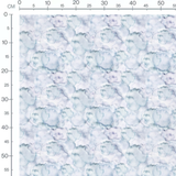 Tissu - Nuances aquarelle bleutées