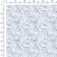 Tissu - Nuances aquarelle bleutées