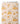 Tissu - Lapins et ours assis orange