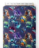 Tissu - Tissu Manette Gamer Couleur
