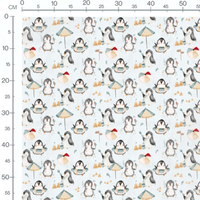 Tissu - Pingouins et accessoires plage