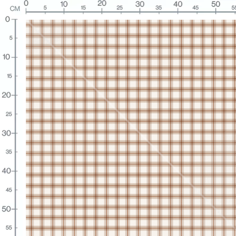 Tissu - Motif classique sur blanc