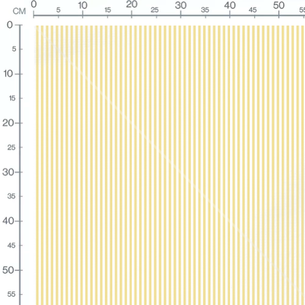 Tissu - Rayures verticales jaunes