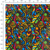 Tissu - motids colores africain