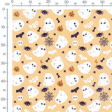 Tissu - Ambiance Halloween beige