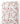 Tissu - Bouquets roses sur fond blanc