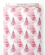 Tissu - Noel rose 2