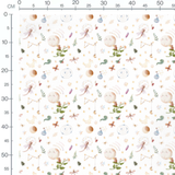 Tissu - Lune et créatures magiques