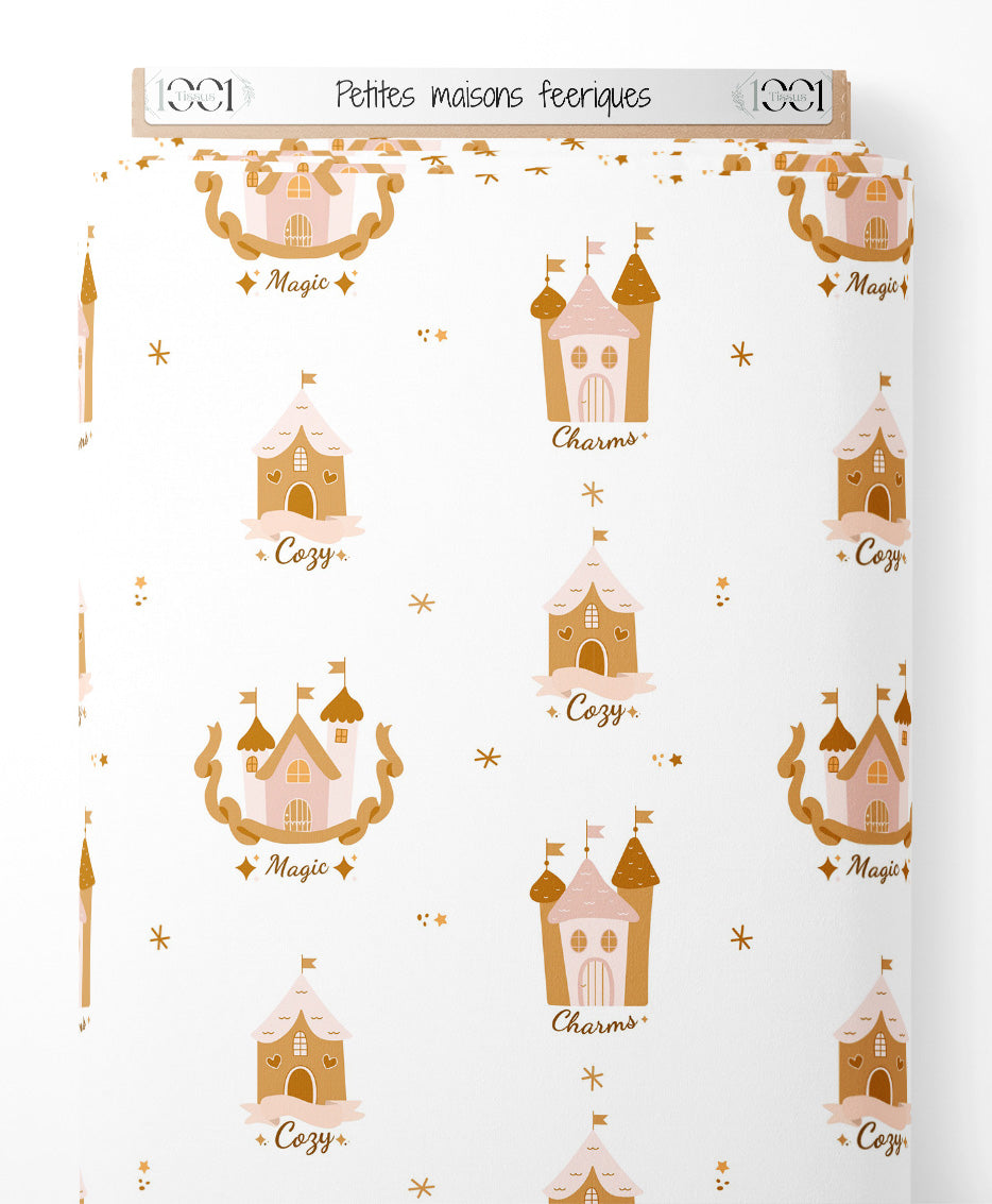 Tissu - Petites maisons féeriques