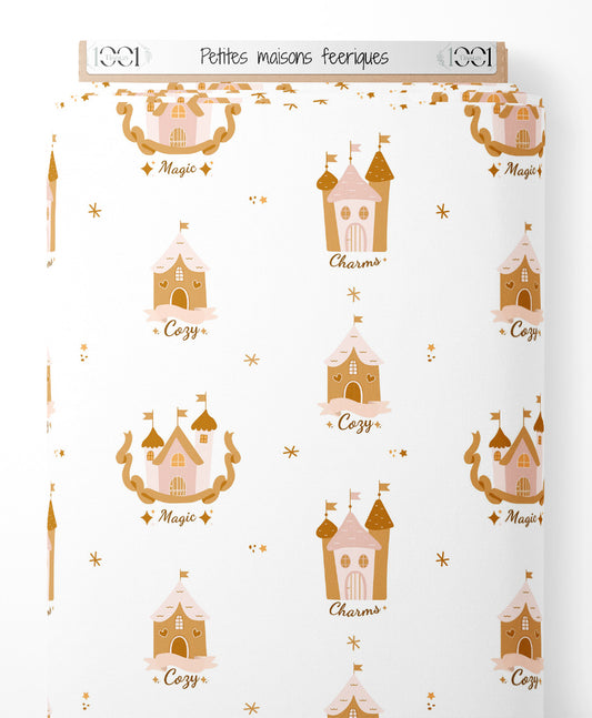 Tissu - Petites maisons féeriques