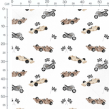 Tissu - Compétition sur fond blanc clair