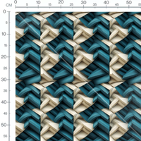 Tissu - Tissage Cubes Abstrait