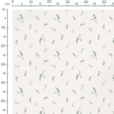 Tissu - Petites branches d'eucalyptus