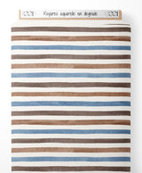 Tissu - Rayures aquarelle en dégradé