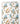 Tissu - Oiseaux colorés sur branches