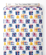 Tissu - Tissu Cadeaux Pastel