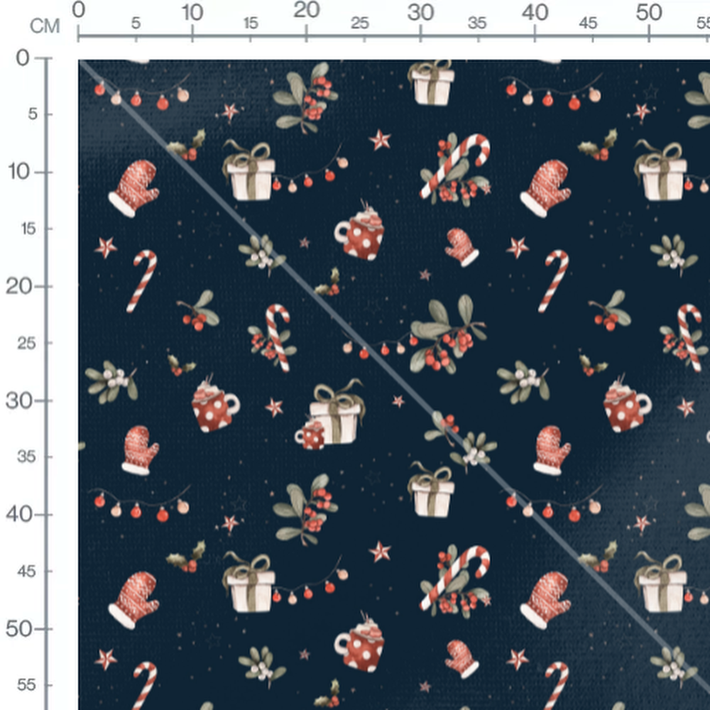 Tissu - Cadeaux et bonbons festifs