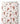 Tissu - Vaches festives sur fond blanc