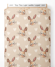 Tissu - Tissu Lapin Lunettes Leopard